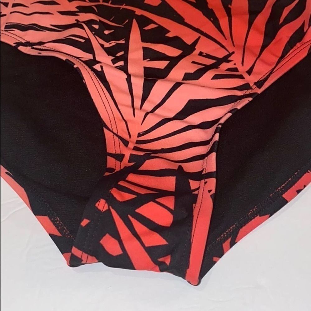Swimsuits for all Black Coral Palms Swim Brief 14 - Picture 4 of 6